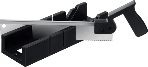 Стусло пластиковое+пила 300мм 65х35мм набор STAYER