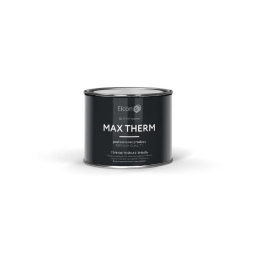 Эмаль термостойкая серебристо-серая до 700С ELCON 0,4кг ВИА