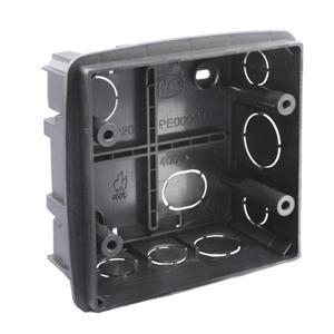 Коробка монтажная 2-ая для сплошных стен, с крепежом 100*100*50мм IP20 РЕ 000 033 Anam РЕ ВИА