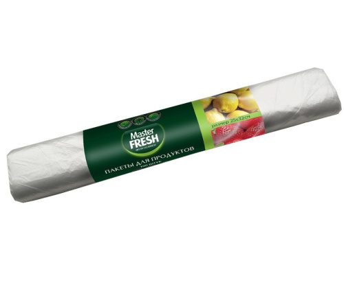 Пакеты для продуктов уп/100шт 7мкм Master FRESH 0885 ВИА