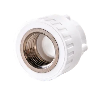 Муфта полипропиленовая комбинир. Дн20*1/2" ВР РВК