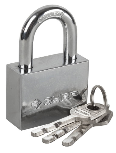 Замок навесной 52мм дисковый механизм секрета удлиненная дужка ВС2-49-01 ЧАЗ 