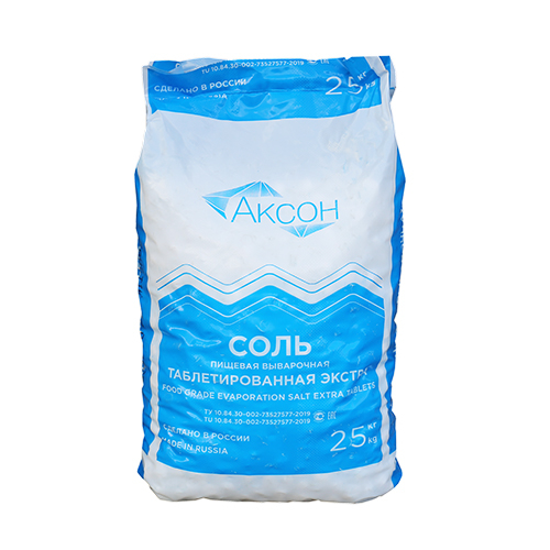 Соль таблетированная 25кг ВИА