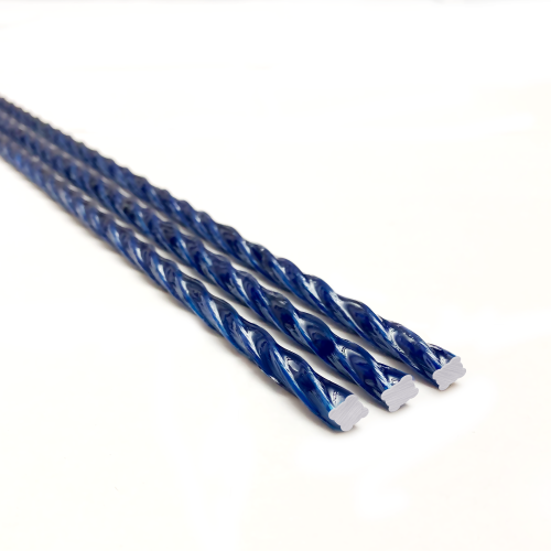 Опора для растений стеклопластиковая 1,2м*8мм синяя ВИА