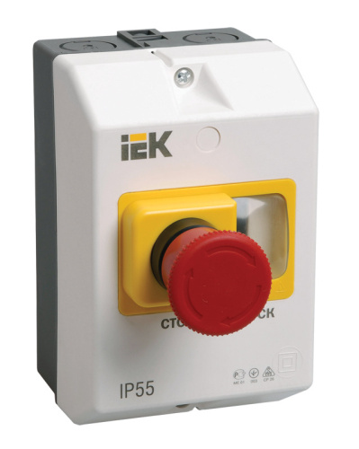 Оболочка защитная с кнопкой Стоп IP54 IEK ВИА