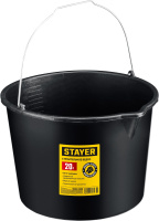 Ведро строительное пластмассовое высокопрочное 20л STAYER