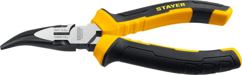 Тонкогубцы изогнутые 160 мм STAYER HERCULES ВИА 