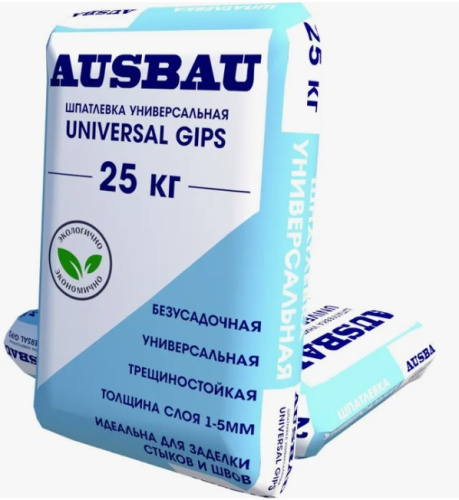 Шпаклевка UNIVERSAL GIPS AUSBAU 25кг 