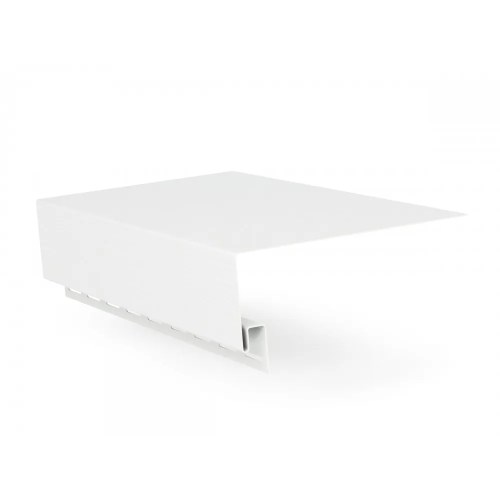 Планка околооконная для сайдинга белый GL ВИА