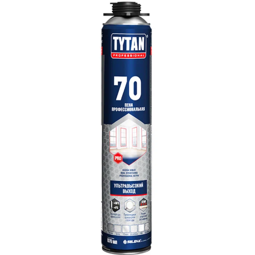 Пена профессиональная TYTAN Professional 70 870мл