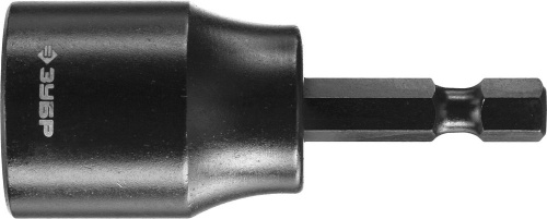 Бита с торцовой головкой удлиненная, ударная бита, Cr-Mo Е 1/4″ 17*60 ЗУБР Профессионал ВИА