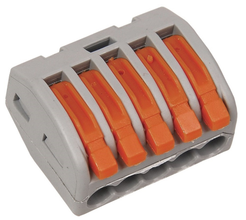 Клемма СМК 222-415 строительно-монтажная (4шт) ВИА