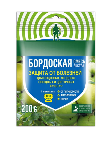Средство защиты растений от болезней БОРДОСКАЯ СМЕСЬ EXTRA 100г ГРИН БЭЛТ ВИА