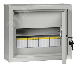 Щит распределительный навесной ЩРн-12 IP31 металлический (265х310х120) TITAN 3 IEK ВИА