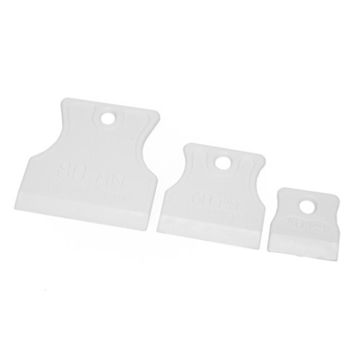 Набор шпателей "White Edition" 40+60+80мм эл.резина для затирки кафельных швов 