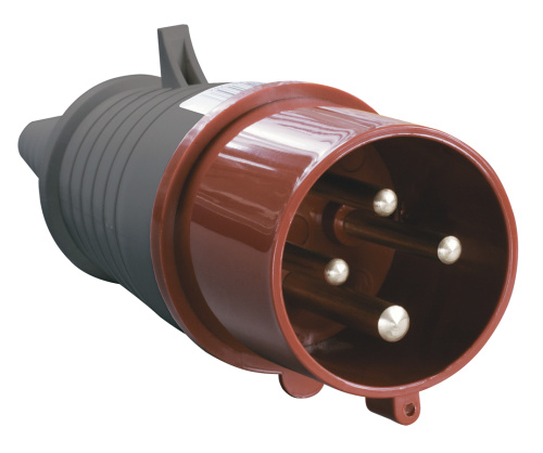 Вилка кабельная 32А 3Р+PE IР44 переносная 380В 024 IEK ВИА
