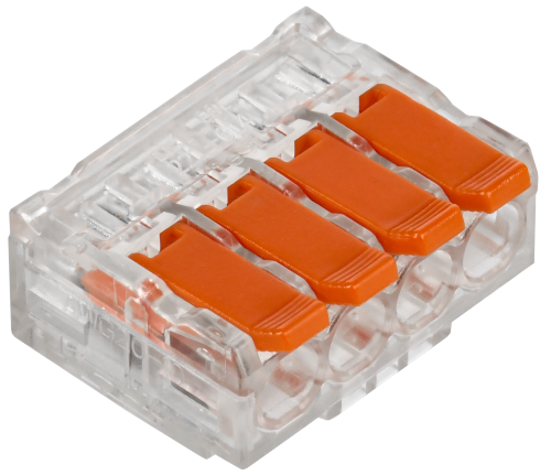 Строительно-монтажная клемма СМК 221-614 (4шт/упак) IEK ВИА