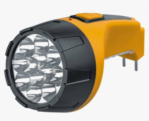 Фонарь светодиодный NPT-CP05-ACCU 12+10LED аккум-ый с вилкой для зарядки плас.Navigator Group ВИА 