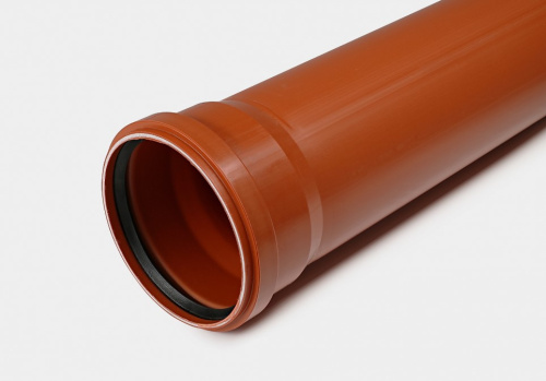 Труба канализационная D160х4,9х1000 ОРАНЖ КОНТУР