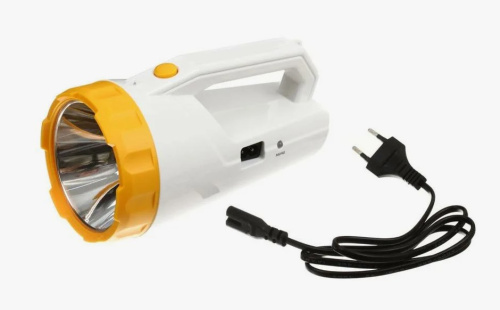 Фонарь-прожектор аккумуляторный KOCAccu9191LED, 3W LED, аккум. 4V 2Ah, 240Lm, 16 час ВИА