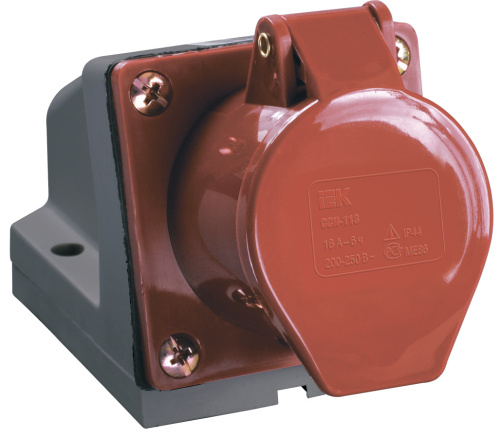 Розетка кабельная 32А 3Р+N+Е IР44 на поверхность 380В 125 IEK ВИА