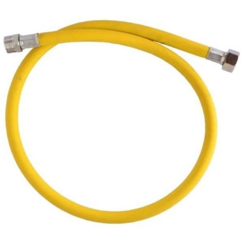 Подводка гибкая под газ Н1/2"-Н1/2" L=0,8м ВИА