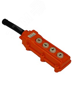 Пост кнопочный ПКТ-40 на 4 кнопки IP54 ABS-пластик (Электротехник) ВИА