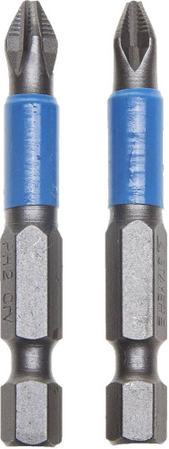 Биты PH3 ProFix Cr-V E 1/4" 50мм уп/2шт STAYER Professional ВИА