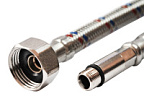 Подводка гибкая для смесителей нерж.сталь М10*18-1/2" 80 см VALFEX