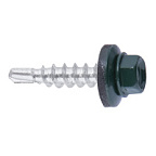Саморез кровельный металл-дерево 4,8*29 Зел.мох RAL 6005 0,25кг (55шт/+-5шт), 200/91К СНАБЖЕНЕЦ ВИА