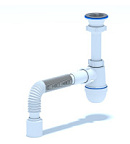 Сифон 1 1/2"*40 с гибкой трубой 40*50 (для кухонных моек с диам. слива 50-60 мм) АниПласт С0110 ВИА Сифон 1 1/2"*40 с гибкой трубой 40*50 (для кухонных моек с диам. слива 50-60 мм) АниПласт С0110 ВИА