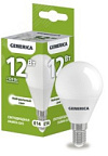 Лампа светодиодная G45 шар 12Вт 230В 4000К E14 GENERICA LL-G45-12-230-40-E14-G IEK ВИА