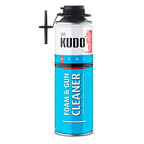 Очиститель монтажной пены KUDO HOME FOAM&GUN CLEANER 301гр