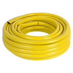 Шланг поливочный TPE(термоэластопласт) арм.3-х слойн. желтый d1"(25мм) 25м (48) ФАРИНА 93322 ВИА