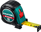 Рулетка с ударостойким обрезиненным корпусом KRAFTOOL X-Drive 5м/25мм ВИА 