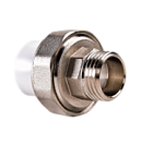 Муфта полипропиленовая комбинир. американка Дн20*3/4" НР РВК