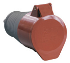 Розетка кабельная 16А 3Р+N+Е IР44 переносная 380В 215 ВИА