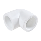 Угольник полипропиленовый белый Дн32*90° РВК