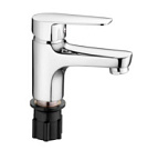 Смеситель раковина на гайке (35) Силумин Accoona A9665 ВИА