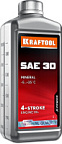 Масло минеральное для 4-х тактных двигателей SAE 30 1 л KRAFTOOL ВИА