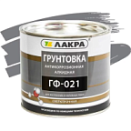 Грунт ГФ-021 ЛАКРА серый 2,5кг 