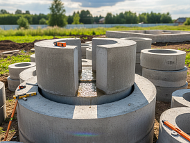 ЖБИ кольца для переливного колодца: как выбрать размер и не ошибиться с монтажом