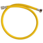 Подводка гибкая под газ Н1/2"-Н1/2" L=0,8м ВИА