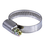 Хомут обжимной 9мм 20-32мм нерж.сталь (уп/2шт) Госкреп ВИА  