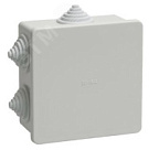 Коробка распределительная 85х85х40мм открытая установка IP44 КМ41235 IEK