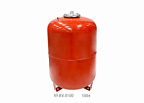Бак расширительный верт. RV 100л. (с мал.ножками) (КРАСНЫЙ) VALFEX ВИА