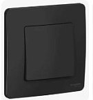 Выключатель скрытой установки 1кл антрацит (схема 1) 10A  250B BLANCA ВИА