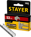 Скобы для степлера узкие 12 мм тип 53, 1000 шт STAYER