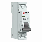 Выключатель автоматич. ВА 47-63 1Р 32А 4,5ka х-ка В (с опломбировкой) EKF PROxima ВИА