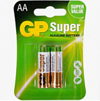 Элемент питания GP Super 15A LR6/316 (АА) (упак/2шт) 0027 ВИА